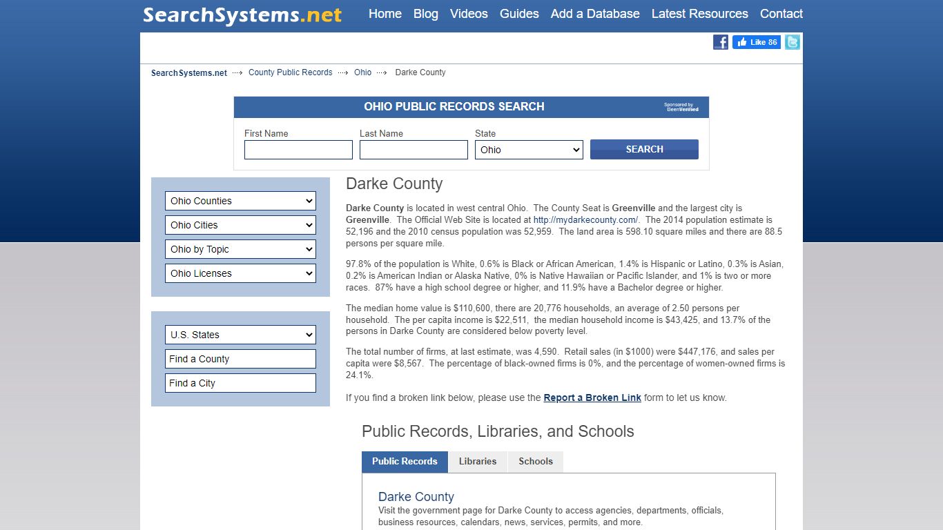 Darke County Criminal and Public Records
